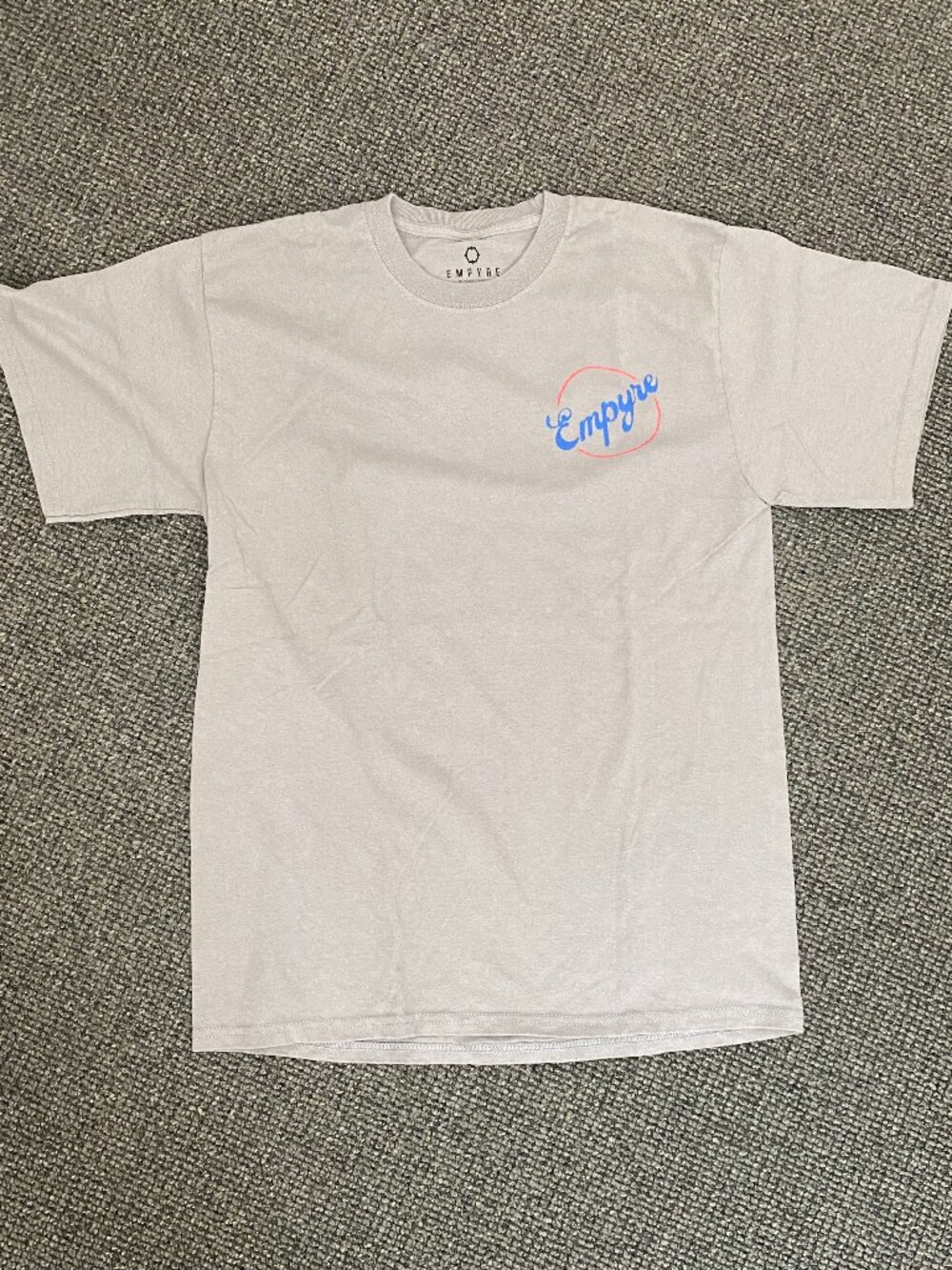 Great Condition Previously Owned Gray Empyre Cotton T Shirt / Mens Size M